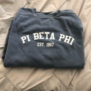 Pi Beta Phi Sweatshirt (Comfort Colors)
